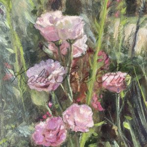 "Bluebells in Pink" Art Print